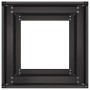 Jardinera de acero laminado en frío negro 40x40x80 cm en Macetas y jardineras | Comprar online en Foru.es