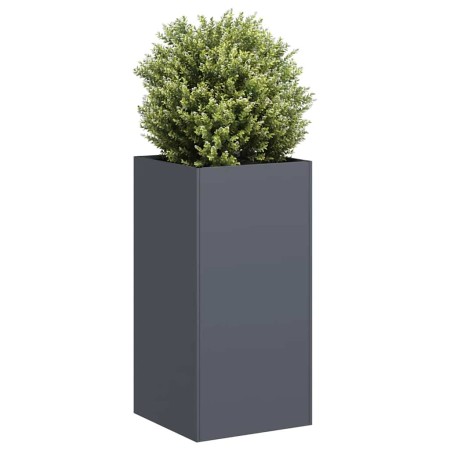 Jardinera de acero laminado en frío antracita 40x40x80 cm en Macetas y jardineras | Comprar online en Foru.es
