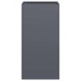 Jardinera de acero laminado en frío antracita 40x40x80 cm en Macetas y jardineras | Comprar online en Foru.es