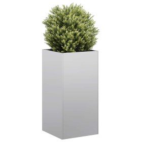 Jardinera 40x40x80 cm de acero galvanizado en Macetas y jardineras | Comprar online en Foru.es