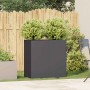 Jardinera de acero laminado en frío negro 80x40x80 cm en Macetas y jardineras | Comprar online en Foru.es
