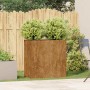 Jardinera oxidada 80x40x80 cm acero corten en Macetas y jardineras | Comprar online en Foru.es