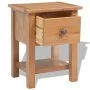 Mesitas de noche 2 unidades madera maciza de roble 36x30x47 cm de vidaXL, Mesitas de noche - Ref: Foro24-3053416, Precio: 216...