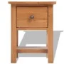 Mesitas de noche 2 unidades madera maciza de roble 36x30x47 cm de vidaXL, Mesitas de noche - Ref: Foro24-3053416, Precio: 216...