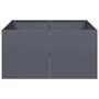 Jardinera de acero laminado en frío antracita 80x80x40 cm en Macetas y jardineras | Comprar online en Foru.es