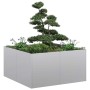 Jardinera 80x80x40 cm de acero galvanizado en Macetas y jardineras | Comprar online en Foru.es