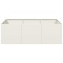Jardinera acero blanco 120x80x40 cm en Macetas y jardineras | Comprar online en Foru.es