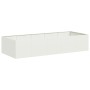 Jardinera acero blanco 200x80x40 cm en Macetas y jardineras | Comprar online en Foru.es