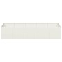 Jardinera acero blanco 200x80x40 cm en Macetas y jardineras | Comprar online en Foru.es