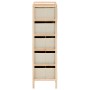 Estantes con 5 cestas de tela 2 unidades madera de cedro beige de vidaXL, Taquillas y armarios de almacenamiento - Ref: Foro2...