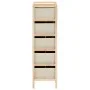 Estantes con 5 cestas de tela 2 unidades madera de cedro beige de vidaXL, Taquillas y armarios de almacenamiento - Ref: Foro2...