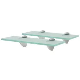 Estantes flotantes 2 unidades vidrio 8 mm 30x10 cm de vidaXL, Estantes y estanterías - Ref: Foro24-3051494, Precio: 19,31 €, ...