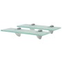 Estantes flotantes 2 unidades vidrio 8 mm 30x10 cm de vidaXL, Estantes y estanterías - Ref: Foro24-3051494, Precio: 21,50 €, ...