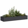 Jardinera de acero laminado en frío negro 280x80x40 cm en Macetas y jardineras | Comprar online en Foru.es