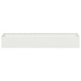 Jardinera acero blanco 280x80x40 cm en Macetas y jardineras | Comprar online en Foru.es