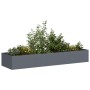 Jardinera acero gris antracita 280x80x40 cm en Macetas y jardineras | Comprar online en Foru.es