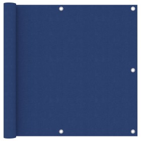 Toldo para balcón de tela oxford azul 90x600 cm en Sombrillas | Comprar online en Foru.es