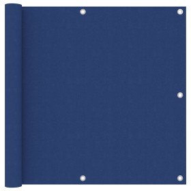Toldo para balcón de tela oxford azul 90x600 cm en Sombrillas | Comprar online en Foru.es