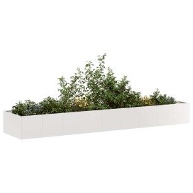 Jardinera 360x80x40 cm acero inoxidable en Macetas y jardineras | Comprar online en Foru.es