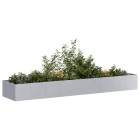 Jardinera de acero galvanizado 360x80x40 cm en Macetas y jardineras | Comprar online en Foru.es