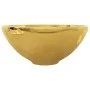 Lavabo 32,5x14 cm cerámica dorado de vidaXL, Lavabos - Ref: Foro24-143484, Precio: 76,80 €, Descuento: %