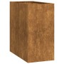 Jardinera oxidada 40x80x80 cm acero corten en Macetas y jardineras | Comprar online en Foru.es