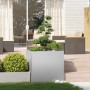 Jardinera 80x80x80 cm de acero galvanizado en Macetas y jardineras | Comprar online en Foru.es