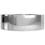Lavabo con rebosadero 45x32x12,5 cm cerámica plateado de vidaXL, Lavabos - Ref: Foro24-143481, Precio: 84,91 €, Descuento: %