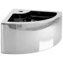 Waschbecken mit Überlauf 45x32x12,5 cm Silberkeramik von vidaXL, Sinkt - Ref: Foro24-143481, Preis: 84,91 €, Rabatt: %