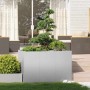 Jardinera 120x80x80 cm de acero galvanizado en Macetas y jardineras | Comprar online en Foru.es