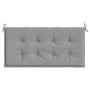 Cojín de banco de jardín tela Oxford gris 120x50x3 cm de vidaXL, Cojines para sillas y sofás - Ref: Foro24-43194, Precio: 22,...
