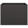 Jardinera acero negro 40x40x30 cm en Macetas y jardineras | Comprar online en Foru.es