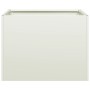 Jardinera acero blanco 40x40x30 cm en Macetas y jardineras | Comprar online en Foru.es