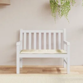 Cojín de banco de jardín tela Oxford crema 120x50x3 cm de vidaXL, Cojines para sillas y sofás - Ref: Foro24-43198, Precio: 20...