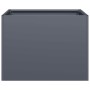 Jardinera acero gris antracita 40x40x30 cm en Macetas y jardineras | Comprar online en Foru.es