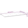 Cojín de banco de jardín tela Oxford crema 120x50x3 cm de vidaXL, Cojines para sillas y sofás - Ref: Foro24-43198, Precio: 21...