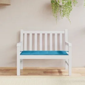 Cojín de banco de jardín tela Oxford azul 120x50x3 cm de vidaXL, Cojines para sillas y sofás - Ref: Foro24-43202, Precio: 19,...