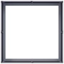 Jardinera acero gris antracita 80x80x30 cm en Macetas y jardineras | Comprar online en Foru.es