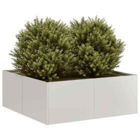 Jardinera 80x80x30 cm Acero inoxidable en Macetas y jardineras | Comprar online en Foru.es