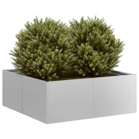 Jardinera 80x80x30 cm de acero galvanizado en Macetas y jardineras | Comprar online en Foru.es