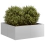 Jardinera 80x80x30 cm de acero galvanizado en Macetas y jardineras | Comprar online en Foru.es