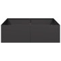 Jardinera acero negro 100x100x30 cm en Macetas y jardineras | Comprar online en Foru.es