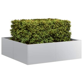 Jardinera 100x100x30 cm de acero galvanizado en Macetas y jardineras | Comprar online en Foru.es