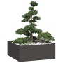Jardinera acero negro 100x100x40 cm en Macetas y jardineras | Comprar online en Foru.es