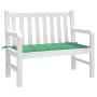 Cojín de banco de jardín tela Oxford verde 120x50x3 cm de vidaXL, Cojines para sillas y sofás - Ref: Foro24-43206, Precio: 24...