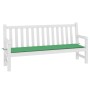 Cojín de banco de jardín tela Oxford verde 150x50x3 cm de vidaXL, Cojines para sillas y sofás - Ref: Foro24-43207, Precio: 22...