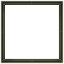 Jardinera acero verde oliva 100x100x40 cm en Macetas y jardineras | Comprar online en Foru.es