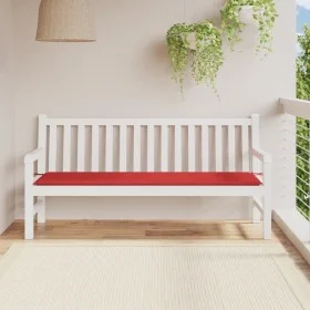 Cojín de banco de jardín tela Oxford rojo 180x50x3 cm de vidaXL, Cojines para sillas y sofás - Ref: Foro24-43212, Precio: 18,...