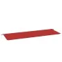 Cojín de banco de jardín tela Oxford rojo 150x50x3 cm de vidaXL, Cojines para sillas y sofás - Ref: Foro24-43211, Precio: 29,...