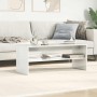 Mueble de TV madera contrachapada blanco brillante 100x40x40 cm en Muebles TV | Comprar online en Foru.es